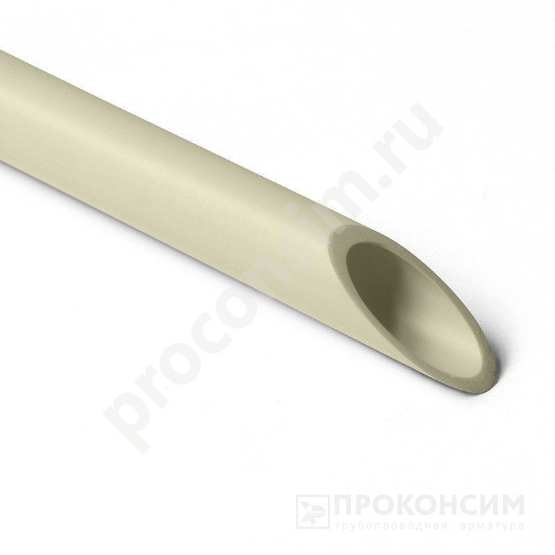 Цена по запросу.  Товар больше не поставляется. Труба полипропиленовая PP-R Ду25 Ру10 длина  метр. толщина 2,3мм no name SDR 11 (251100003) со склада Проконсим в Москве