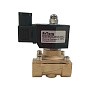 Соленоидный клапан Artorq SK DN 65 PN 10 латунный G-2 1/2'' нормально закрытый AC220В NBR до 80гр.