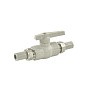 Краны шаровые ПП DN 20-32 PN 25 с двусторонним разъемным соединением серые Valfex купить в Москве | "Проконсим"
