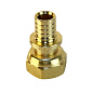 Муфта латунная для PEX труб 16-1/2'' PN 16 S-2,2мм переходная  с накидной гайкой Valfex VF.422.AF купить в Москве | "Проконсим"