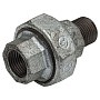 Американка чугунная оцинкованная DN32 PN16 м-шт с прокладкой Fittex Plus