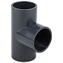 Тройник НПВХ 90гр. DN 200-200 PN 16 напорный клеевой черный Aquaviva TEE2000 купить в Москве | "Проконсим"