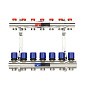 Коллекторная группа из латуни DN 25-7 вых. G-3/4'' евроконус, без расходомеров, без дренажного крана и воздухоотводчика VARMEGA VM15807 купить в Москве | "Проконсим"