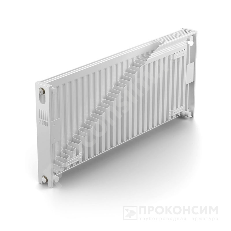 Цена [%TOWN_PRICE%].  Под заказ. Радиатор стальной панельный PRADO UNIVERSAL U114003000 длина 3000 мм, выс. 400 мм, подкл. нижнее (930014125) со склада Проконсим в Москве