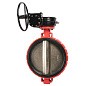 Затвор дисковый поворотный DN 400 PN 16 межфланцевый с диском из нержавеющей стали уплотнение-EPDM редуктор Рашворк 201 купить в Москве | "Проконсим"