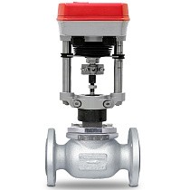 Клапаны стальные запорно-регулирующие 220 серии DN 15-80 PN 4 с электроприводом TW500  до 150гр. КПСР купить в Москве | "Проконсим"