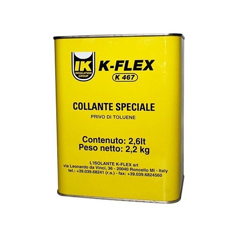 Клей K-FLEX 2.6 lt K 467 купить в Москве | "Проконсим"