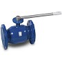 Кран стальной шаровой DN 250 PN 16 стандартнопроходной фланцевый 530мм ISO Temper серия 283 купить в Москве | "Проконсим"