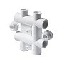 Блок распределительный ПП 25-20 PN 25 на 2 направления белый Pro Aqua PA63012P