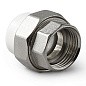Муфта комбинированная ПП 20-3/4'' PN 25 с накидной гайкой белая Pro Aqua PA29010 купить в Москве | "Проконсим"