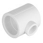 Тройник переходной ПП  25-20-25 PN 25 белый VALFEX Pro