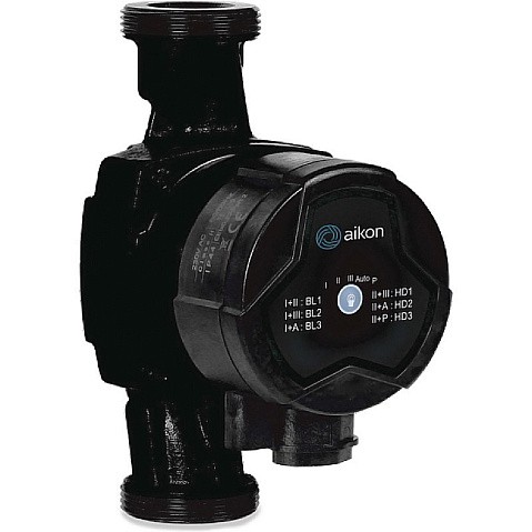 Насос циркуляционный PN 10,L 180, 245Вт 1х220В с мокрым ротором AIKON CMS(L)25-8T1M 3х-скоростной резьбовой 110гр. купить в Москве | "Проконсим"