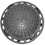 Люк чугунный Т (С250)-1-60 4-ушковый нагрузка 250кН h 80 Центролит купить в Москве | "Проконсим"