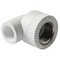 Угольники ПП DN 20-32 PN 25 комбинированные с внутренней резьбой белые Pro Aqua купить в Москве | "Проконсим"