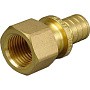 Муфта латунная для PEX труб 16-1/2'' PN 10 под надвижную гильзу с внутренней резьбой ONE PLUS купить в Москве | "Проконсим"