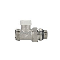 Клапан радиат. настроечный DN 15x20 PN 10 прямые евроконус 1/2х3/4'' с с уплотнением под шестигранник c наружной резьбой VARMEGA купить в Москве | "Проконсим"