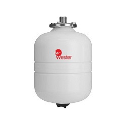 Расширительный бак для водоснабжения гидроаккумулятор WESTER WDV Premium 0-14-0350 объем 8л. Ду20 Ру12  | Заказной прайсовый (930026056) со склада Проконсим в Москве