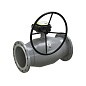 Кран стальной шаровой цельносварной LD Regula, DN 125 PN 16, 350мм, стандартнопроходной, фланцевый с редуктором купить в Москве | "Проконсим"