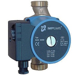  Циркуляционный насос с мокрым ротором IMP PUMPS SAN 979521766 Ду20, напор 4м. (930046386) со склада Проконсим в Москве