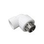 Угольник ПП 20-1/2'' PN 25 белый VALFEX Pro купить в Москве | "Проконсим"