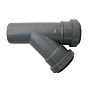 Тройник ПП для канализации косой 45гр. 40-40 Valfex купить в Москве | "Проконсим"