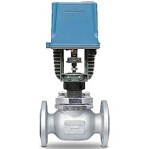 Клапаны стальные запорно-регулирующие 220 серии DN 25-100 PN 4 с электроприводом DAV-2500  до 150гр. КПСР купить в Москве | "Проконсим"