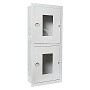 Шкаф пожарный ШПК-320-21 ВОБ встроенный открытый белый (540х1300х230)