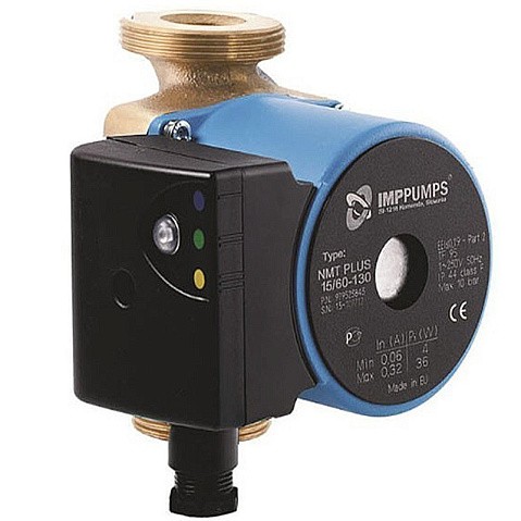 Насос циркуляционный с мокрым ротором NMT SAN PLUS 15/90-130 100Вт 1х220В с электронным упр. резьбовой PN10 110C IMP PUMPS купить в Москве | "Проконсим"