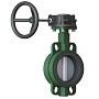 Затвор дисковый поворотный DN 600 PN 16 межфланцевый с диском из нержавеющей стали уплотнение-EPDM с редуктором GALAТип.2302H-G