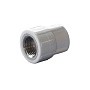 Муфта ПП 25-1/2'' с внутренней резьбой белая Политэк
