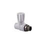 Вентиль для радиатора ПП 20-1/2'' PN 25 прямой с американкой белый РТП 10531 купить в Москве | "Проконсим"
