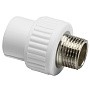 Муфта комбинированная ПП 20-1/2'' PN 25 с наружной резьбой белая VALFEX  купить в Москве | "Проконсим"