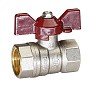 Кран латунный шаровой Temper 88.В-В.12.Б DN 15 PN 40 бабочка муфта-муфта купить в Москве | "Проконсим"