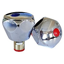 Краны-буксы керамика + металлизированные маховики для импортных смесителей купить в Москве | "Проконсим"