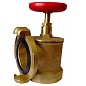 Клапан пожарный латунный КПАЛ DN 65 PN 16 угловой 90гр. муфта-соединительная головка Апогей купить в Москве | "Проконсим"