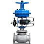 Клапаны стальные запорно-регулирующие DN 100-150 PN 4 с пневмоприводом МА-С-900-25-3-У1 без ручного дублера КПСР купить в Москве | "Проконсим"