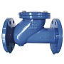 Клапан обратный шаровой DN150 PN16 корпус-чугун, фланцевый до 80гр. GALA Тип.5109