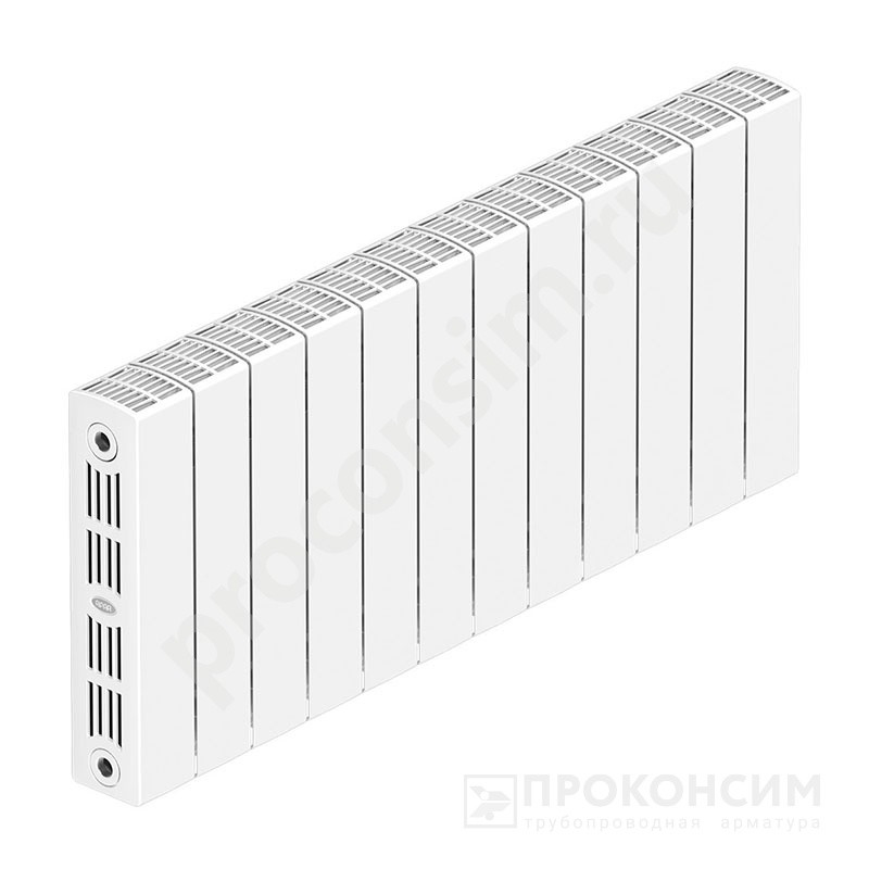Цена по запросу.  Под заказ. Радиатор биметаллический 12 секц, ширина 960мм, RIFAR RIFAR SUPReMO 1800Вт подк. боковое (930351511) со склада Проконсим в Москве