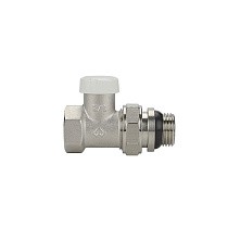 Клапан радиат. настроечный DN 15 PN 10 прямые 1/2'' с с уплотнением под шестигранник муфта-штуцер VARMEGA купить в Москве | "Проконсим"