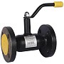 Кран стальной шаровой цельносварной Broen Ballomax, DN 25 PN 40, 160мм, полнопроходной, фланцевый с ручкой