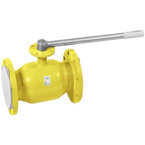 Кран стальной шаровый DN 125 PN 16 380мм газовый полнопроходной фланцевый+ISO Temper купить в Москве | "Проконсим"