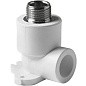 Угольник установочный ПП 20-1/2'' PN 25 с наружной резьбой белый Pro Aqua PA28108P купить в Москве | "Проконсим"