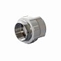 Муфта комбинированная ПП 40-1 1/4'' PN 25 под ключ с внутренней резьбой белая