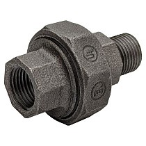 Американка чугунная DN 15-50 PN 16 муфта-штуцер с плоской прокладкой Fittex Plus купить в Москве | "Проконсим"