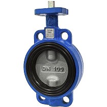 Затворы поворотные дисковые 32ч901р DN 50 PN 10-16 межфланцевые под электропривод ЛМЗ Семенов купить в Москве | "Проконсим"