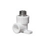 Угольник установочный ПП 20-1/2'' PN 25 белый VALFEX Pro купить в Москве | "Проконсим"