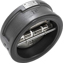 Клапаны обратные 2-створчатые чугунные DN 150-600 PN 16 межфланцевые до 120гр. створки из чугуна РИДАН ЗОД купить в Москве | "Проконсим"