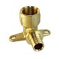 Угольник латунный для PEX труб 16-1/2'' PN 16  под надвижную гильзу Valfex VF.454.AF купить в Москве | "Проконсим"