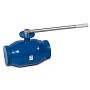 Кран стальной шаровой цельносварной TEMPER КШ.Ц.П, DN 125 PN 25, 330мм, стандартнопроходной, приварной с ручкой