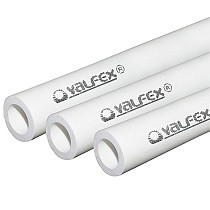 Трубы ПП SDR 7,4 DN 63-160 PN 20 армированные стекловолокном белые Valfex купить в Москве | "Проконсим"